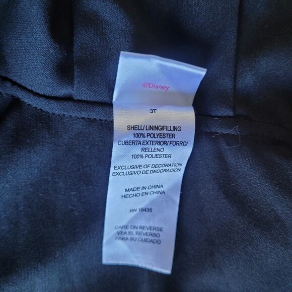 Disney Minnie Mouse Coat Hooded Windbreaker Jacket Toddler Girl 3T - Picture 6 of 13